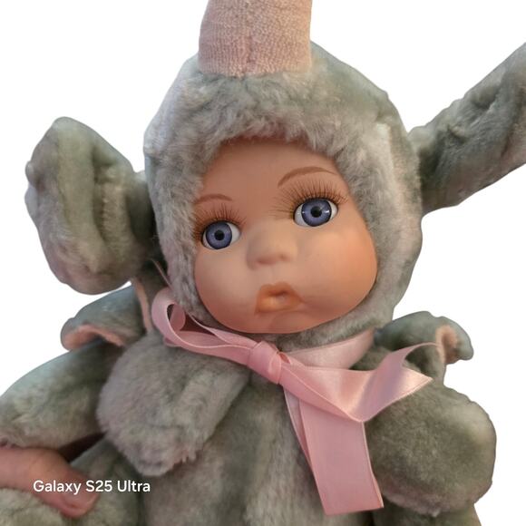 PLEASE READ!!! Geppeddo Cuddle Kids Ricky Rhino WITH CALL-OUT - Picture 3 of 7